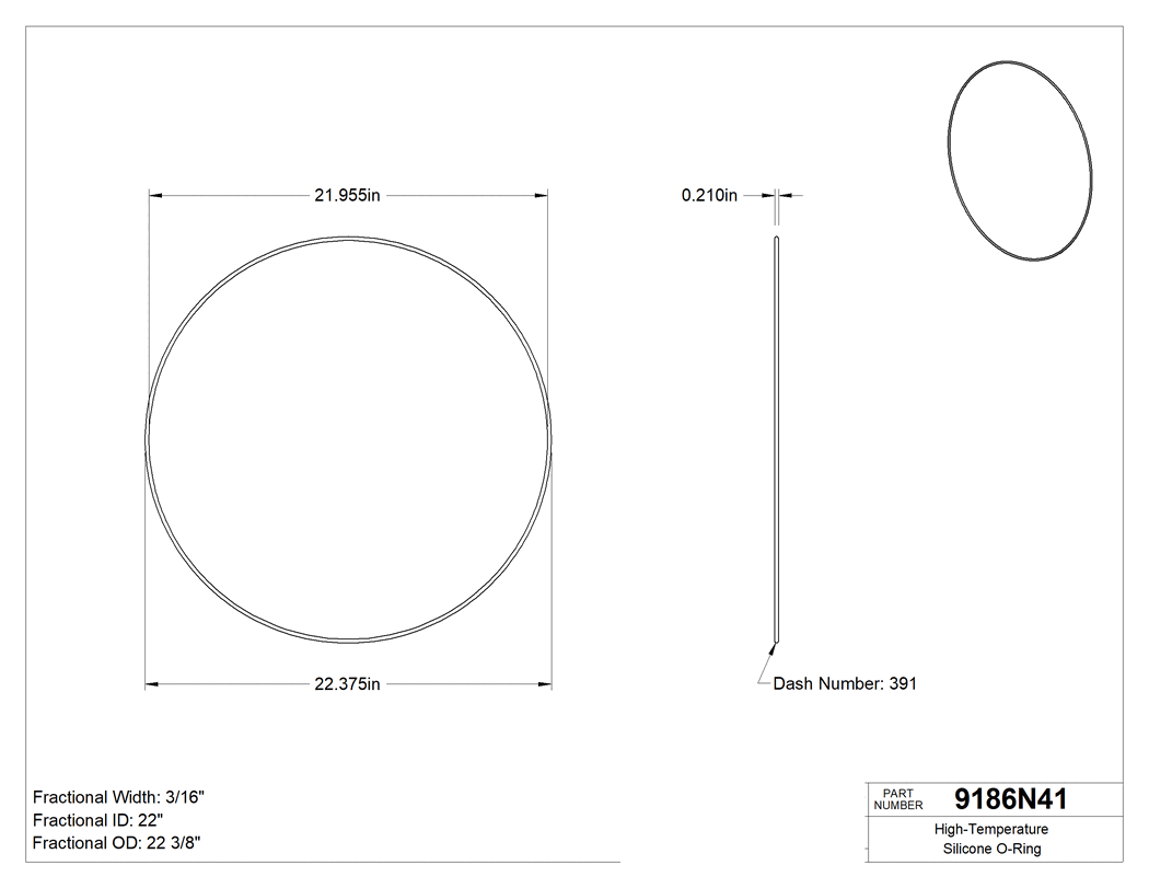 Technical drawing - 9186N41